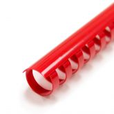 Red 19-Hole Plastic Binding Combs