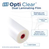USI Opti Clear® Dual 5 mil Roll Laminating Film