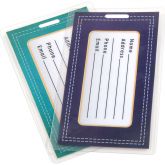 USI Opti Clear® Luggage Tag Size Vertical Laminating Pouch Film with Slot - Measures 2 1/2" x 4 1/4"