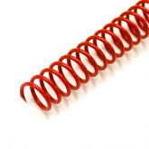 Red Plastic Binding Coil