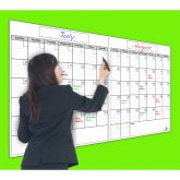 Premium USI Dry Erase, Laminated Monthly Wall Calendars | Never leaves marker stains!