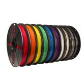 MakerBot True Color Large PLA Filament 10 Pack (Black, White, Red, Orange, Yellow, Green, Blue, Purple, Warm Gray, Cool Gray)
