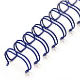 Blue 3:1 Double-Loop Wire Binding Combs