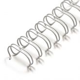 White 2:1 Double-Loop Wire Binding Combs